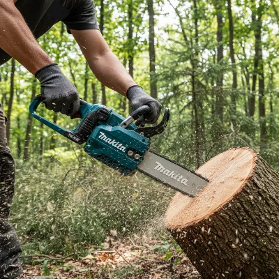 Review: Makita 18V LXT Brushless Chainsaw Quality Test