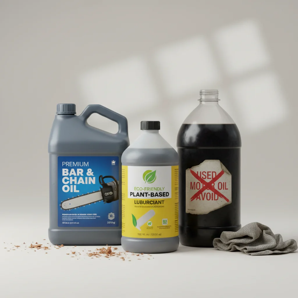 Chainsaw Bar Oil: What to Use and What to Avoid